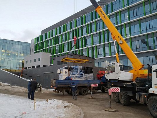 Резервное электроснабжение Международного медицинского центра Хадасса Медикал в Сколково